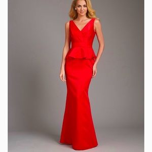 Allure bridesmaid satin gown